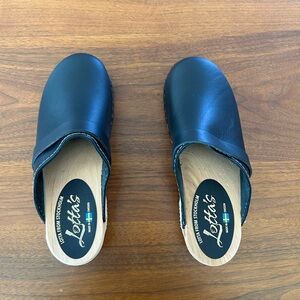 Lotta Swedish clogs.  Size 38 = 7.5 women never worn